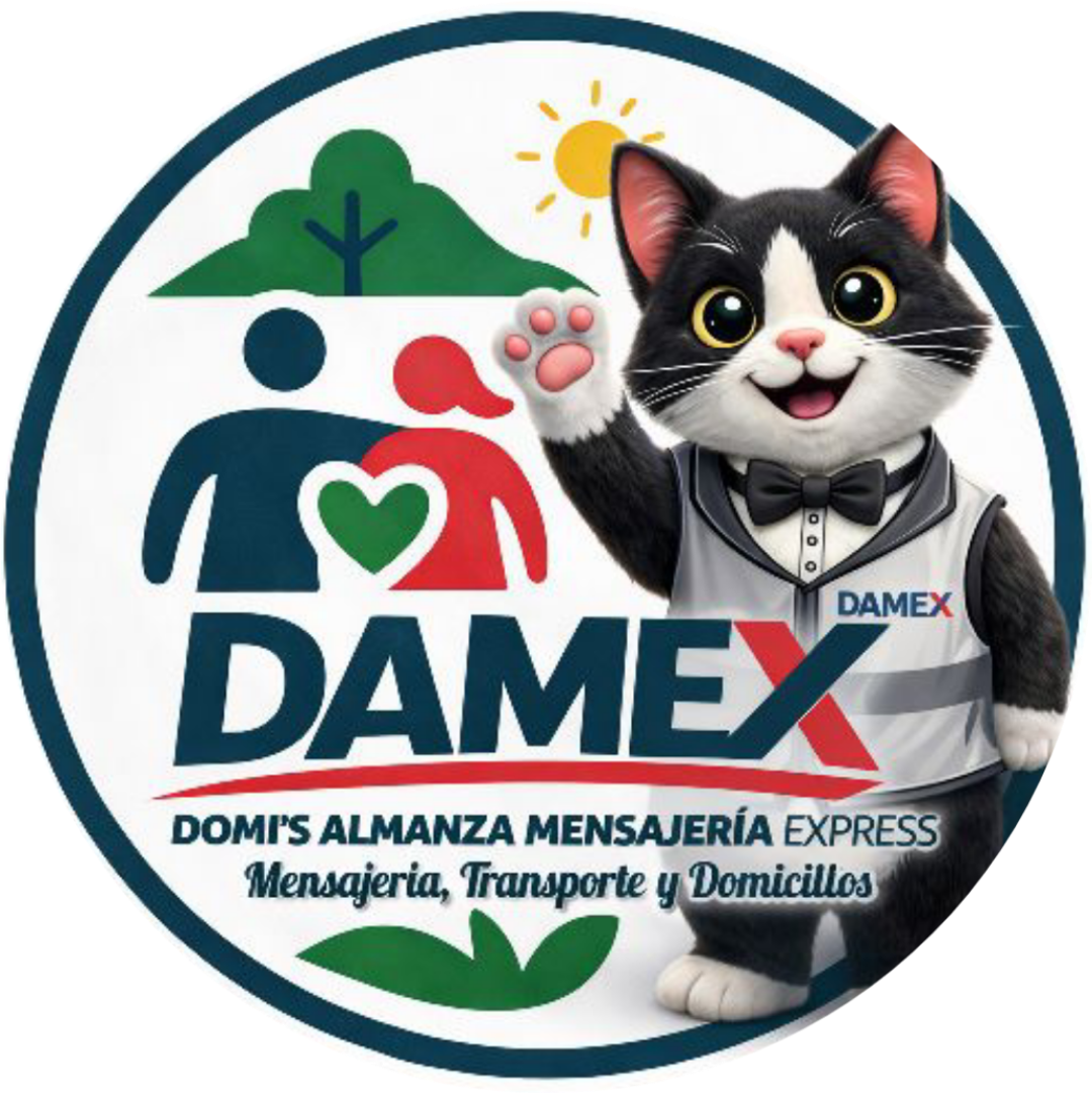 DAMEX mensajería logo